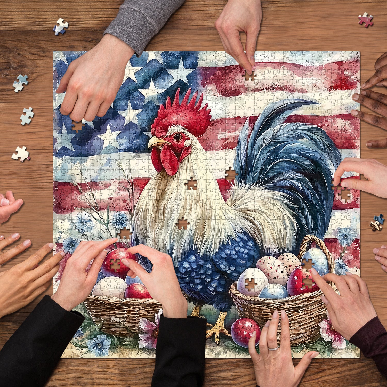 Proud and Free Jigsaw Puzzle 1000 Pieces