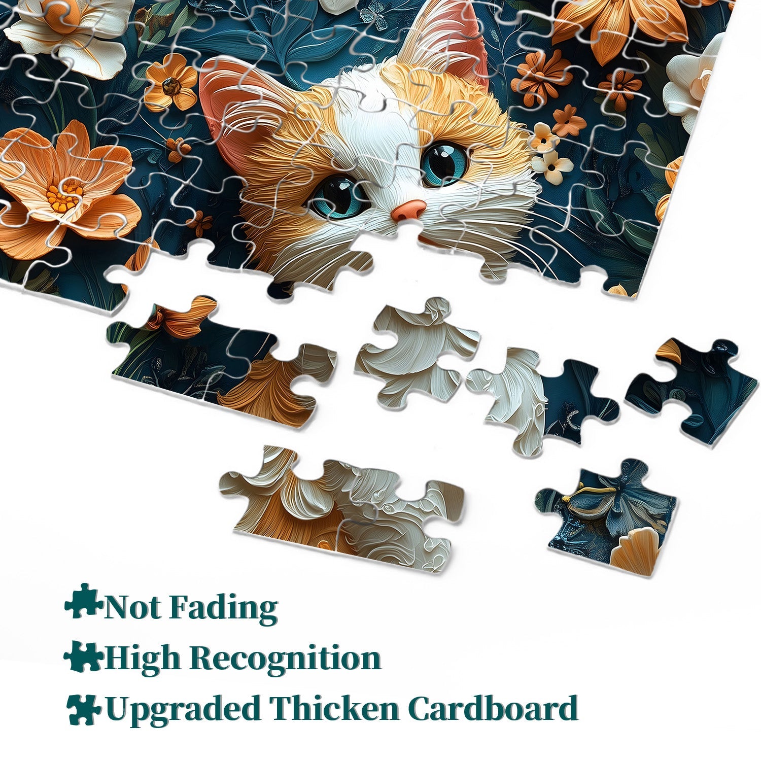 Cat Garden Oasis Jigsaw Puzzle 1000 Pieces