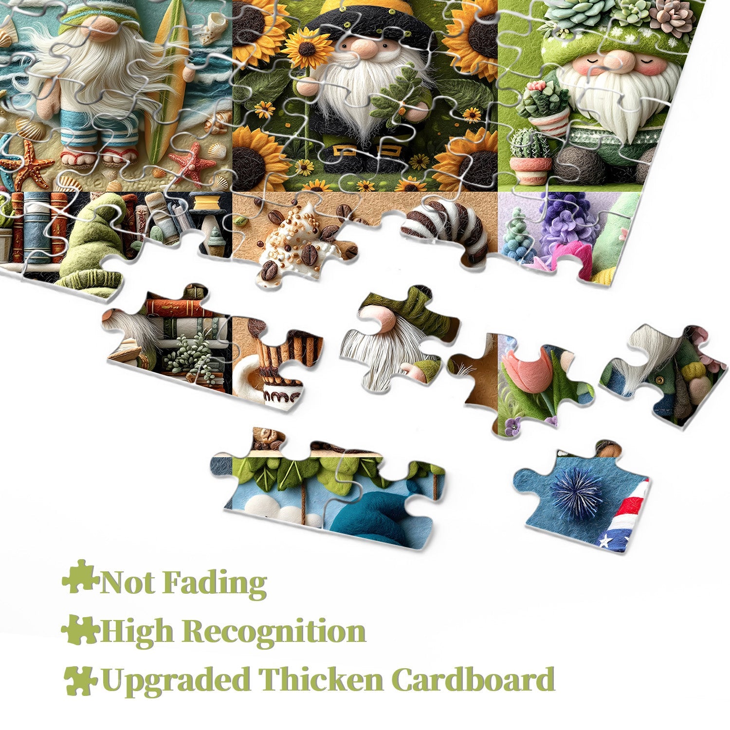 Puzzle de gnomo alegre, 1000 piezas