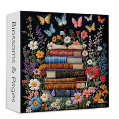Blüten & Seiten Jigsaw Puzzle 1000 Stücke