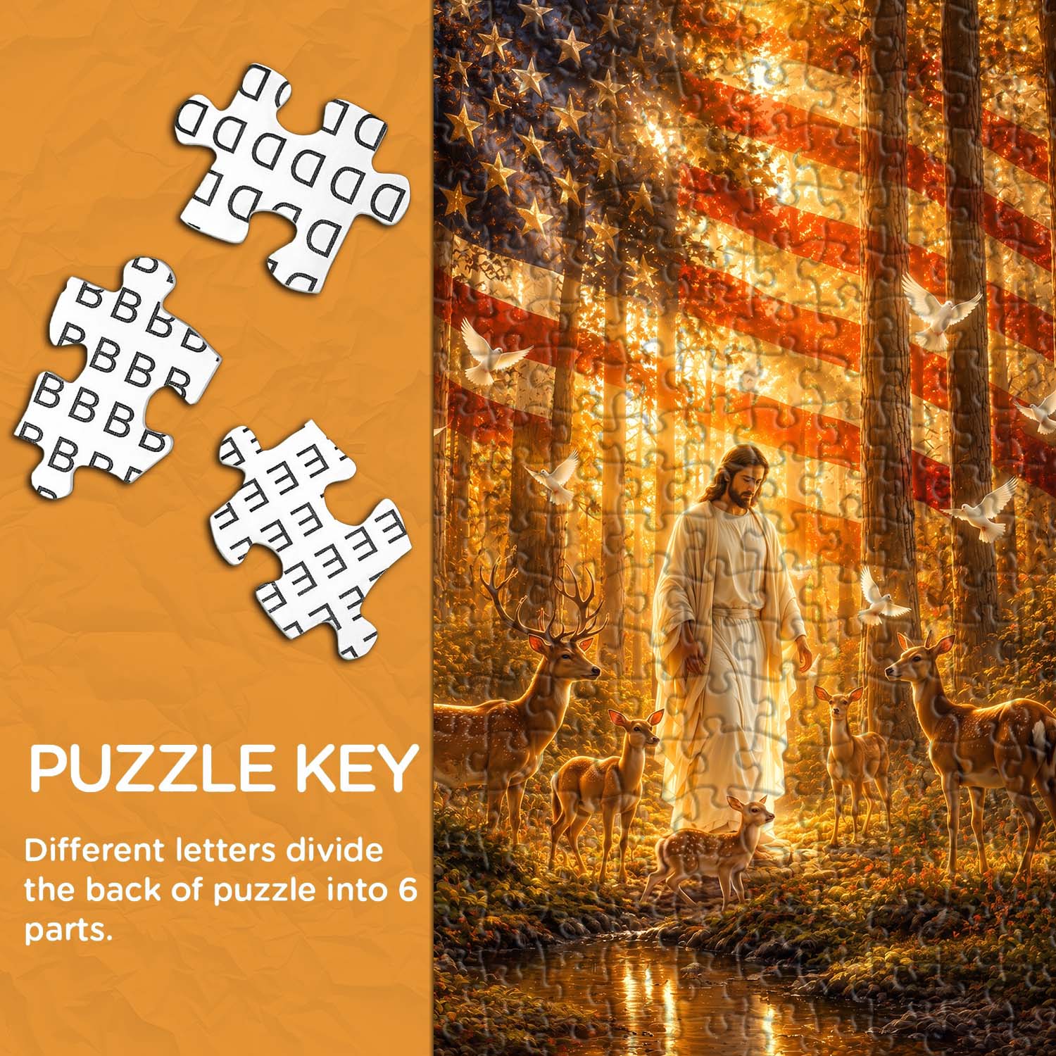 Dio benedica questa terra Jigsaw Puzzle 1000 pezzi