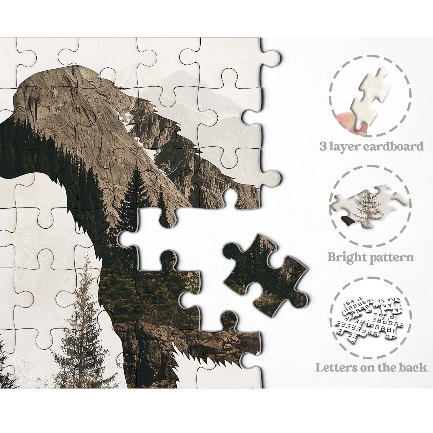 Forest Waterfall Jigsaw Puzzle 1000 Pieces