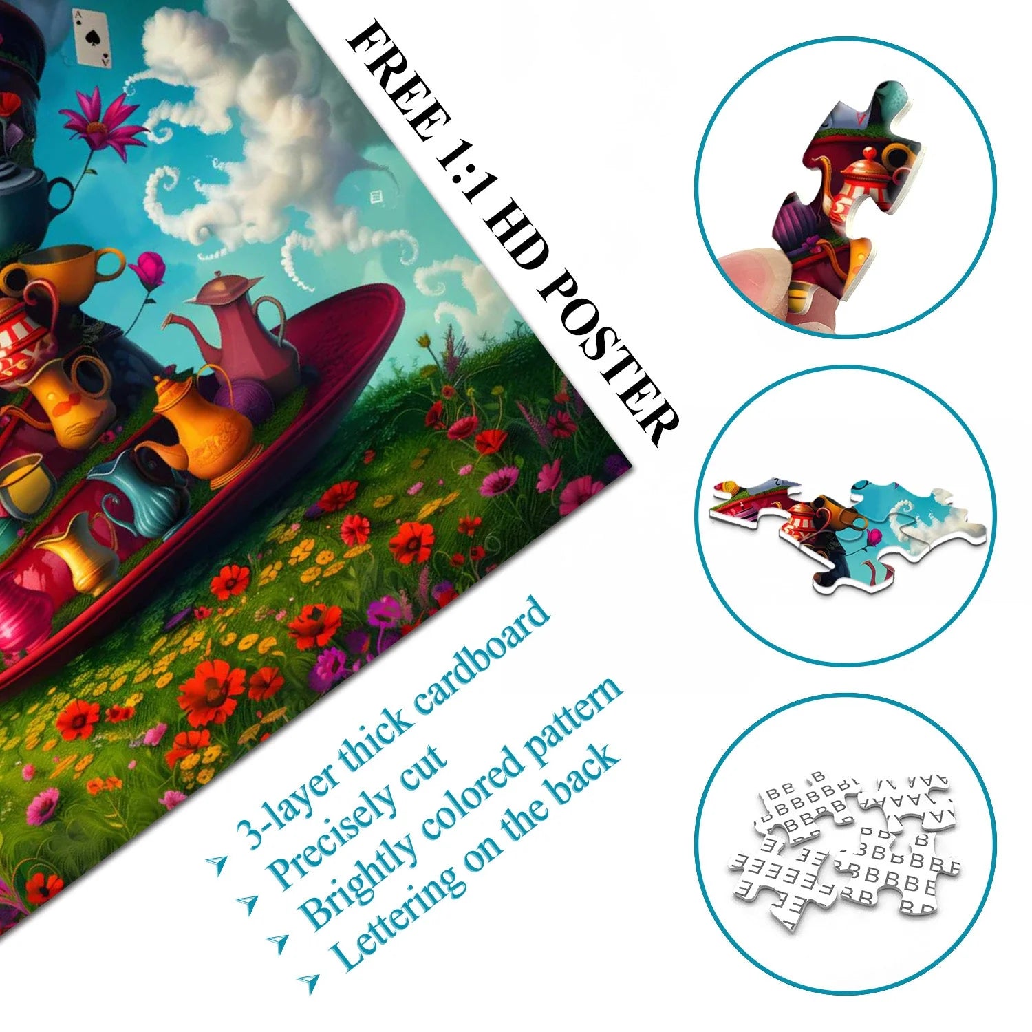 Magic Card Hat Jigsaw Puzzle 1000 Pieces