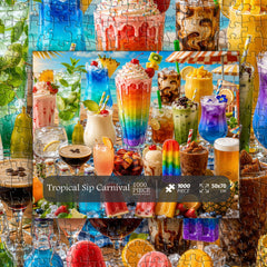 Tropical Sip Carnival Puzzle 1000 Teile