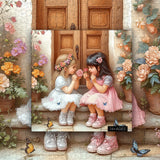 Spring Blossom Friends Jigsaw Puzzles 1000 Pieces