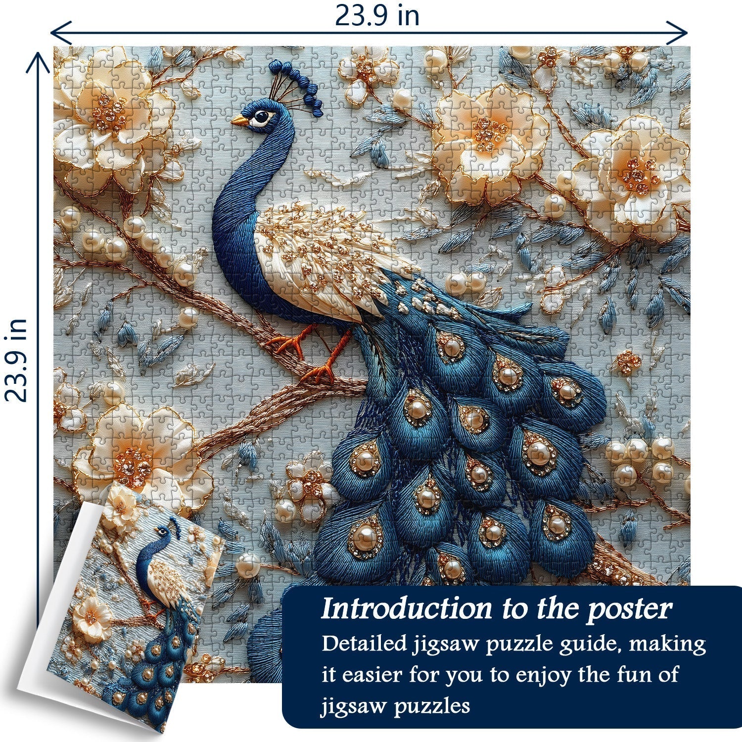 Pearl Plumage Jigsaw Puzzle 1000 Pieces