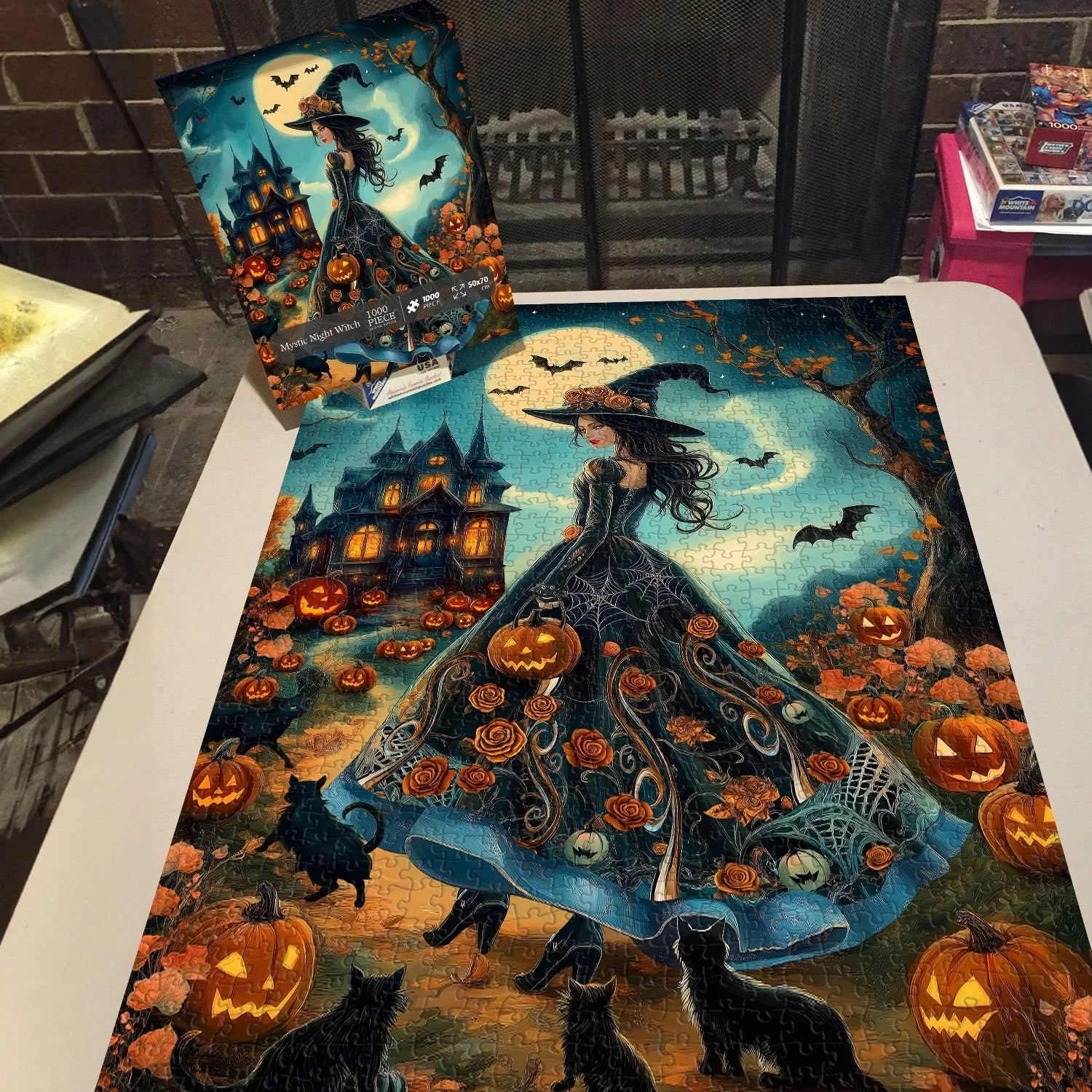 Mystic Night Hexensäge -Puzzle 1000 Stücke