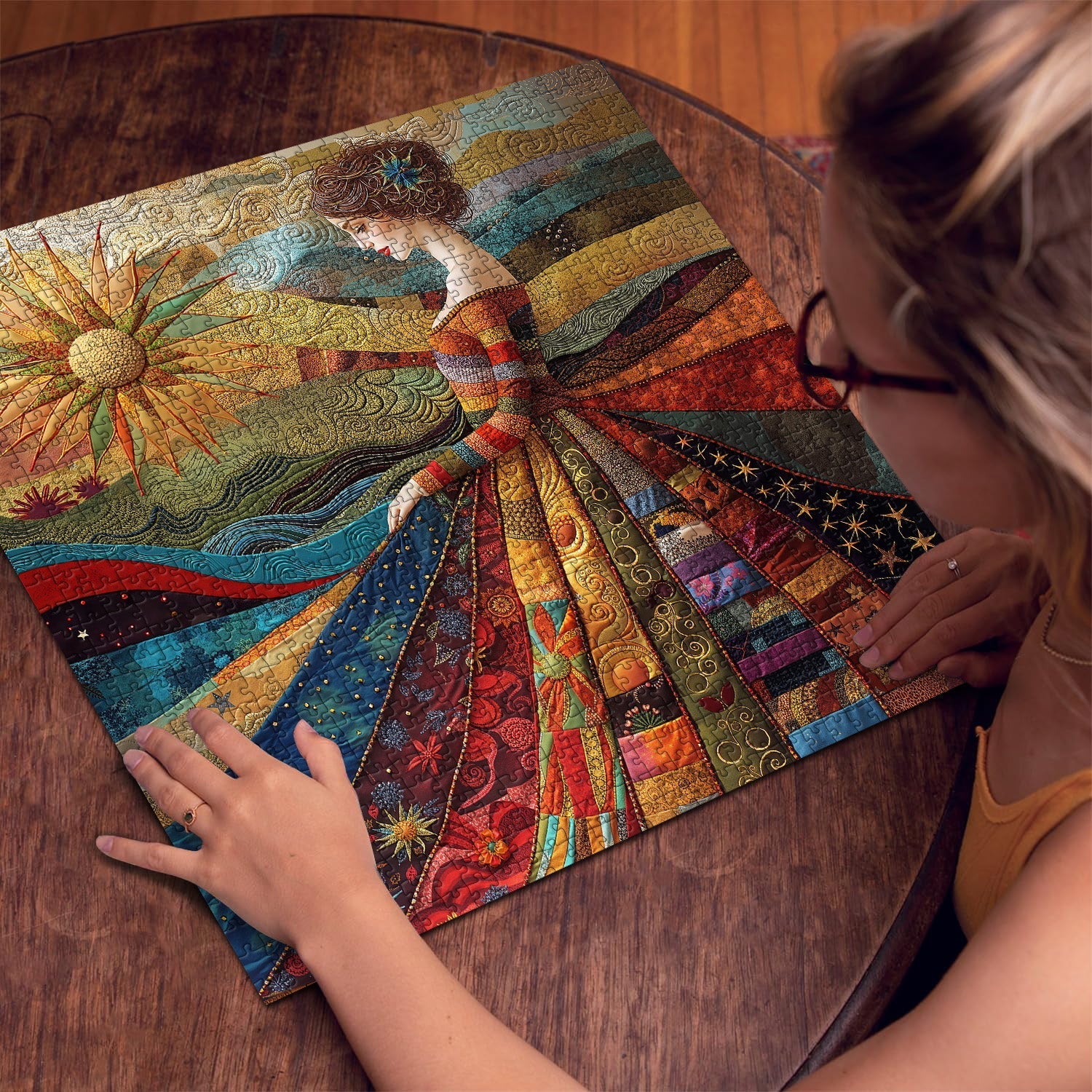 Puzzle tissé Sunshine 1000 pièces
