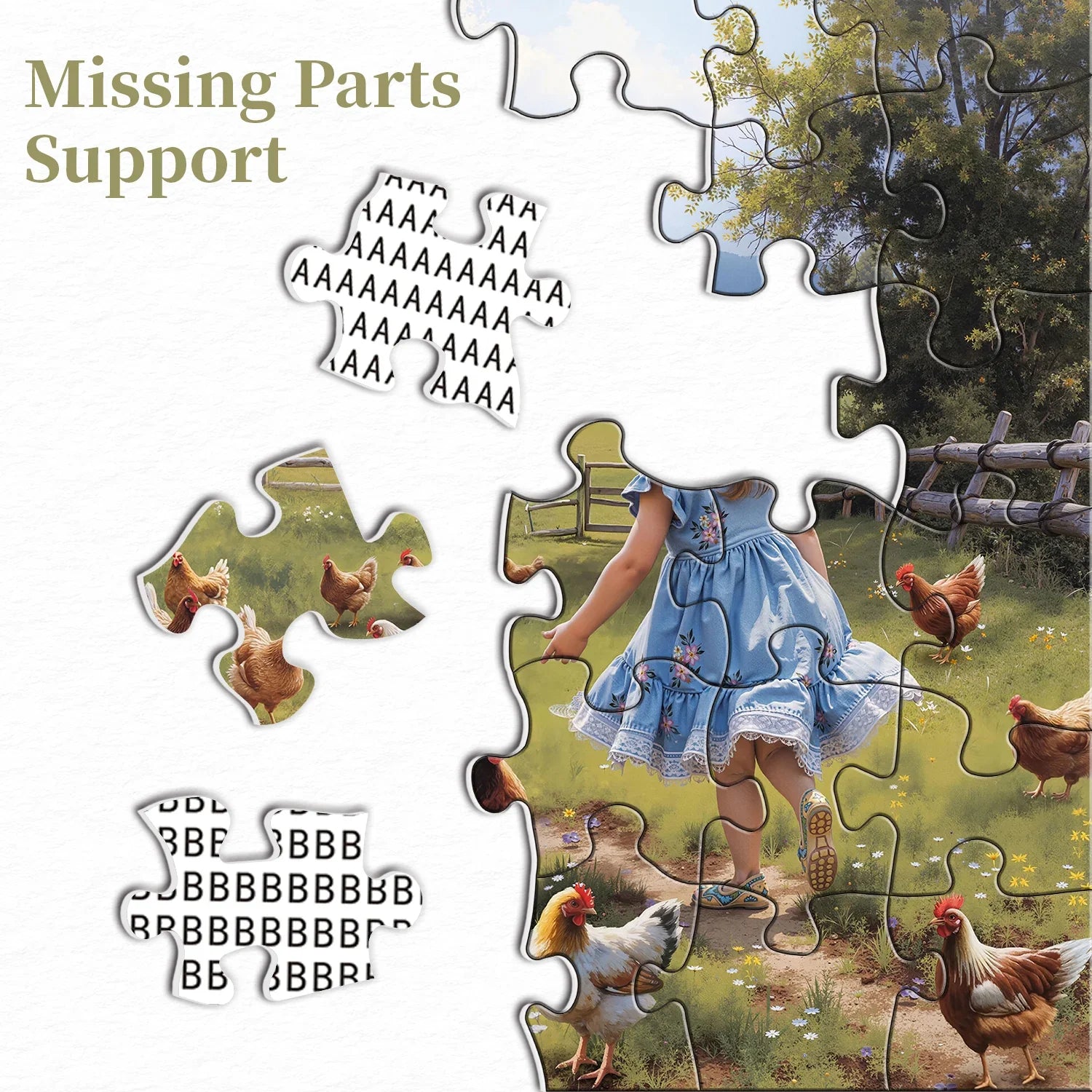 Farm Freshness Jigsaw Puzzle 1000 Pieces