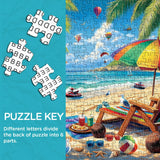 Summer Beach Jigsaw Puzzles 1000 Pieces