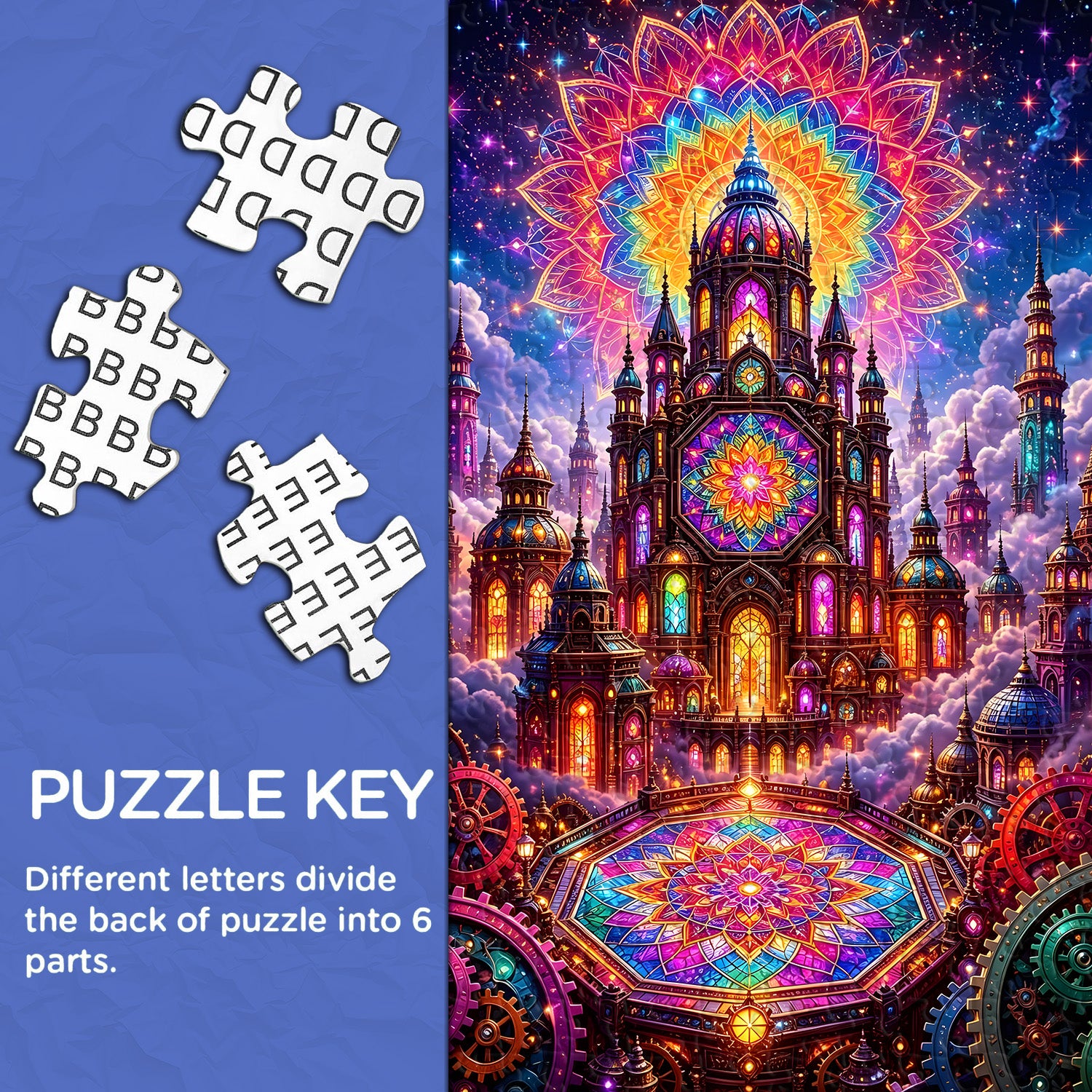 Celestial Clockwork Citadel Jigsaw Puzzle 1000 Pieces