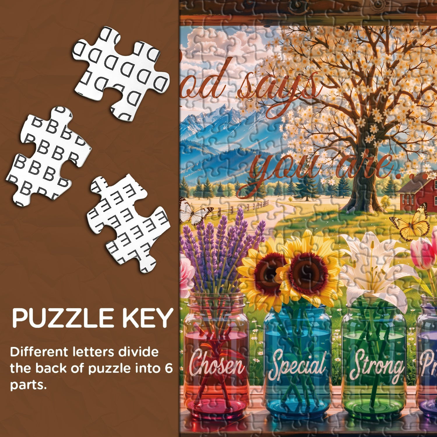 Puzzle Benedizione Pastorale 1000 Pezzi