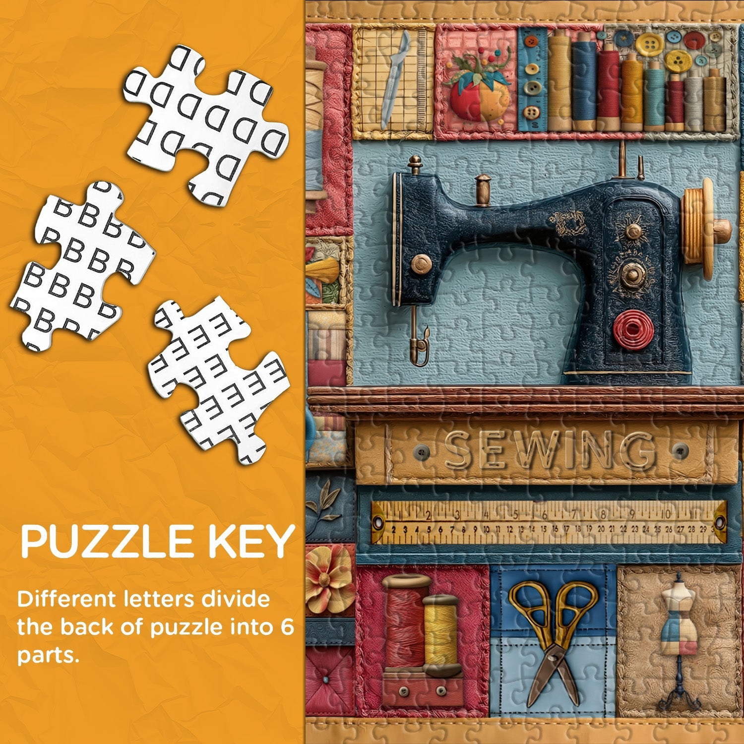 Sewing Craft Collection Jigsaw Puzzle 1000 Pieces