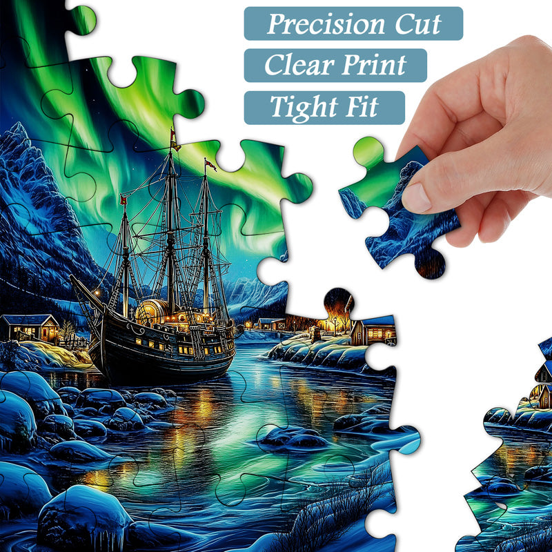 Aurora Realm Jigsaw Puzzle 1000 Pieces
