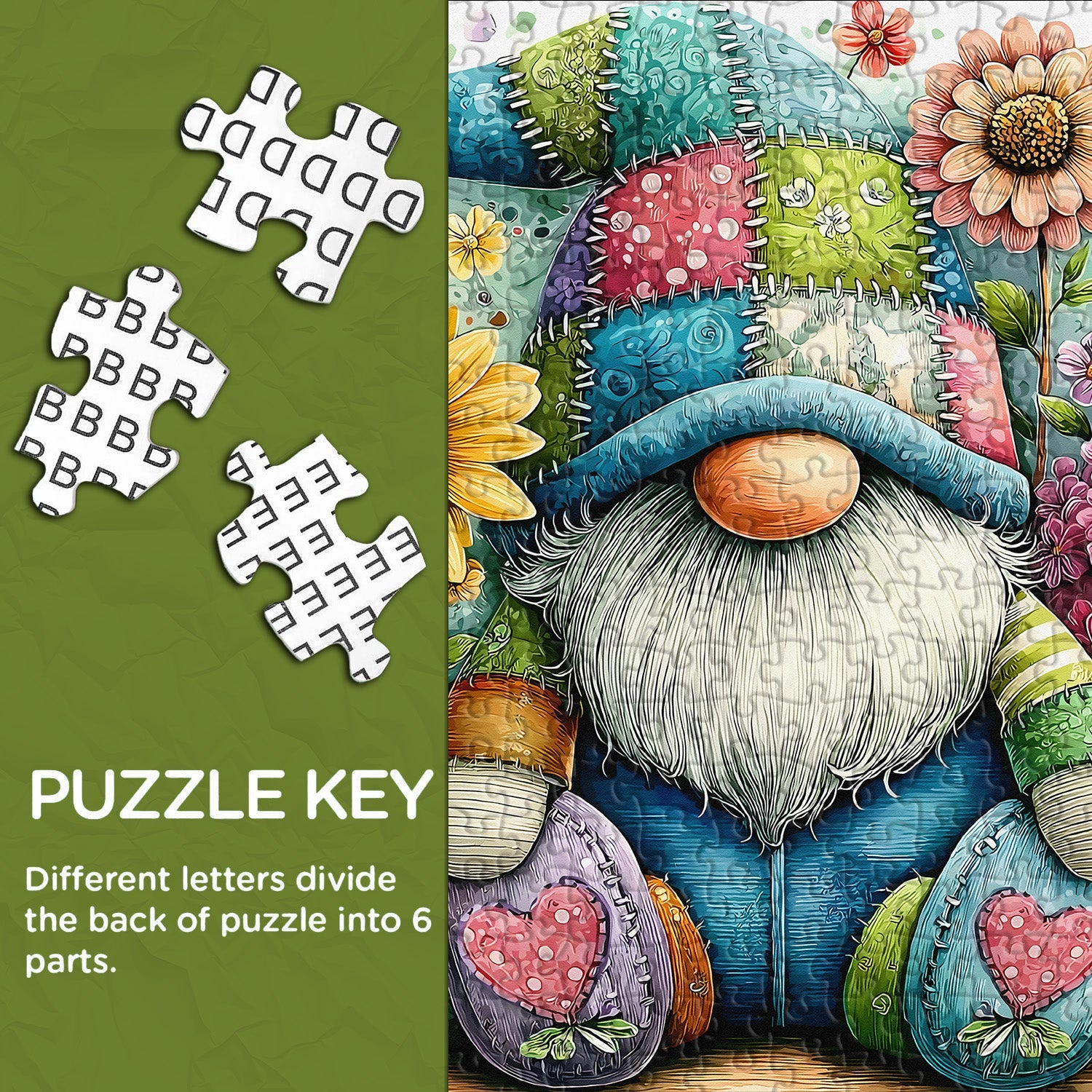 Patch Gnome Jigsaw Puzzle 1000 Pieces