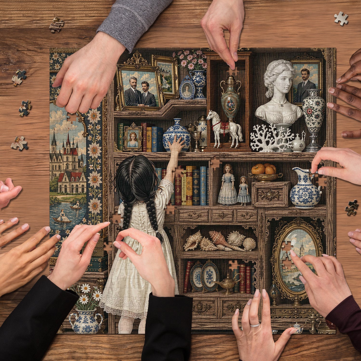 Der neugierige Entdecker Puzzle 1000 Teile