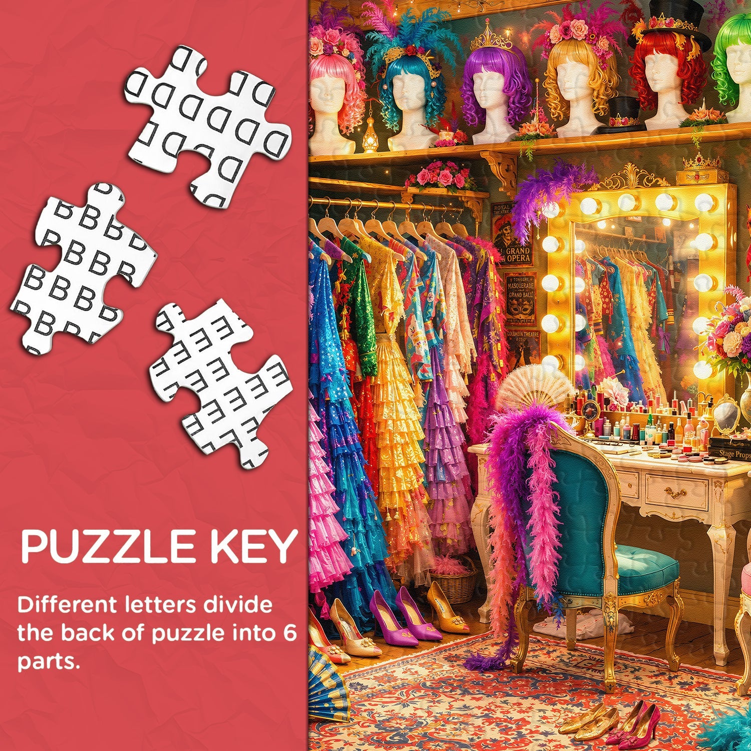 Theaterschätze igsaw Puzzle 1000 Teile