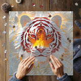 Paper Tiger Shadow Jigsaw Puzzles 1000 Pieces