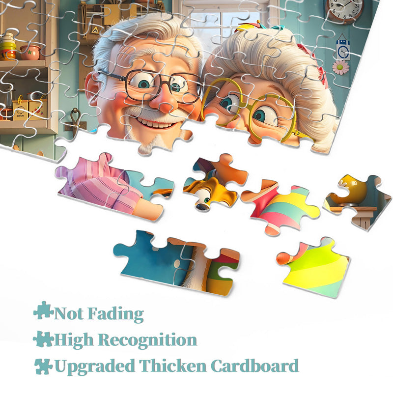 Cuddles in the Kitchen Jigsaw Puzzles 1000 Pieces