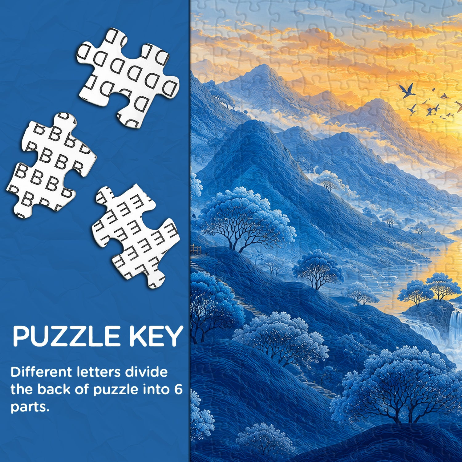 Sunrise Valley Jigsaw Puzzle 1000 Pieces