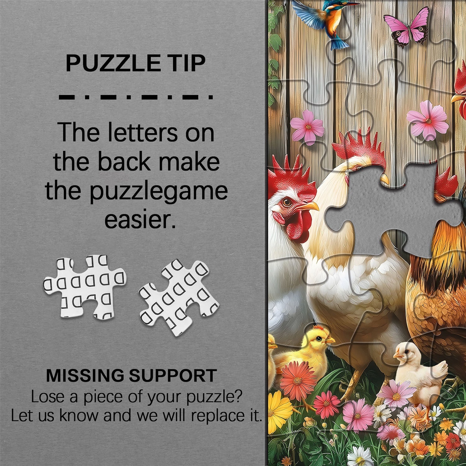 Happy Henhouse Gathering Jigsaw Puzzles 1000 Pieces
