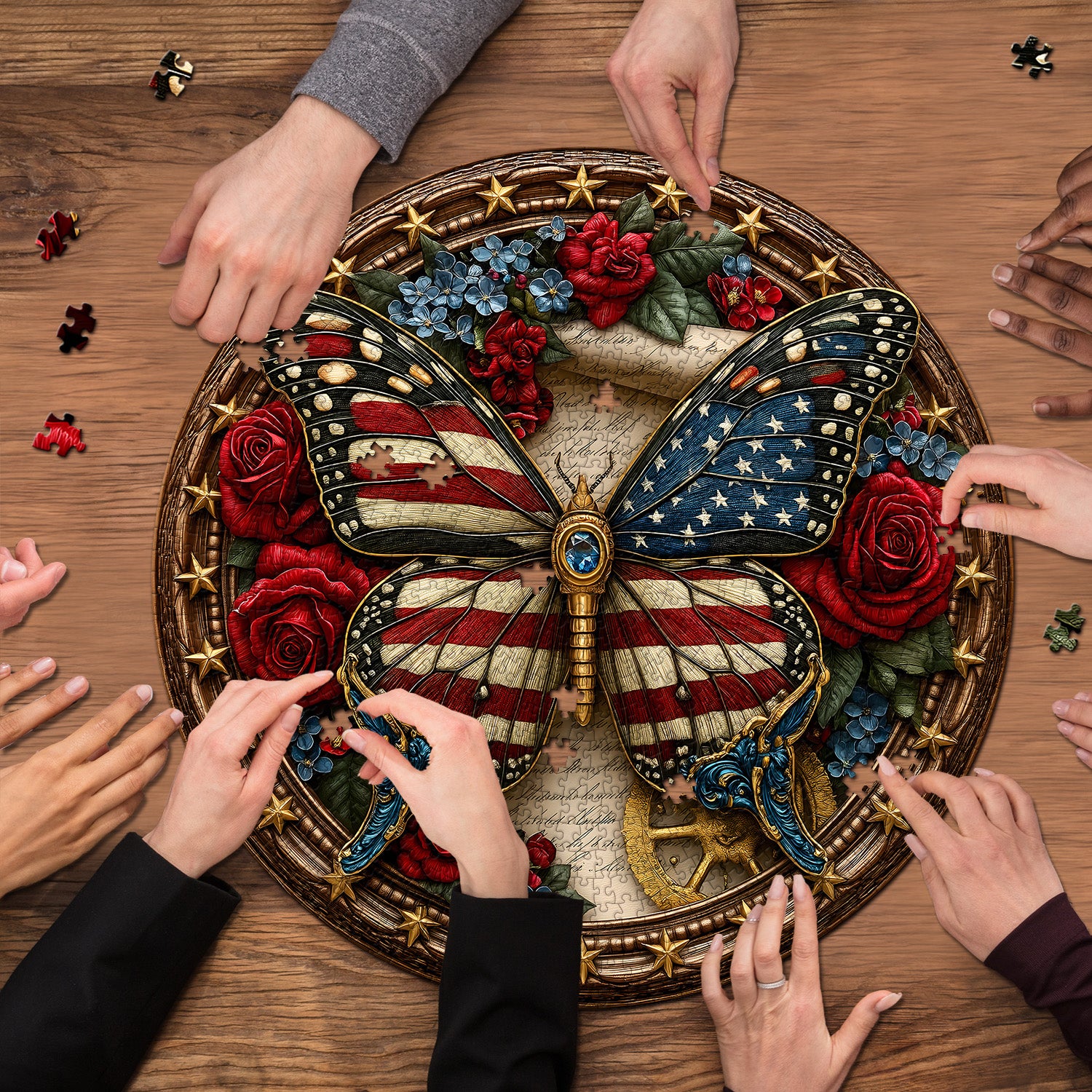 StarFlag Butterfly Jigsaw Puzzle 1000 Pieces