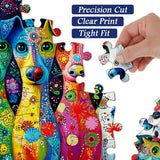 Colorful Dogs Jigsaw Puzzle 1000 Pieces