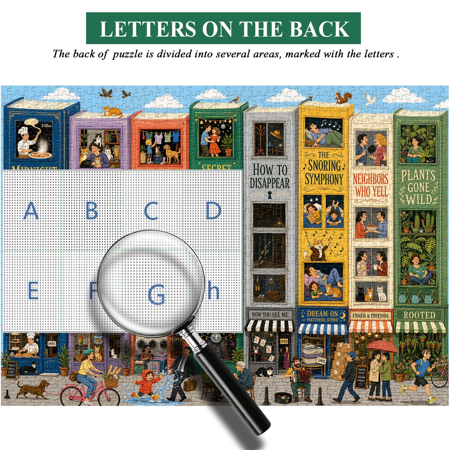Puzzle di Storybook Street 1000 pezzi