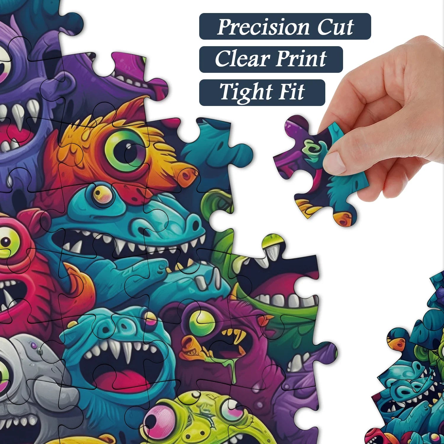 Monster Jigsaw Puzzle 1000 Pieces