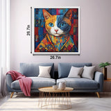 Patchwork Cat Jigsaw Puzzles 1000 Pieces