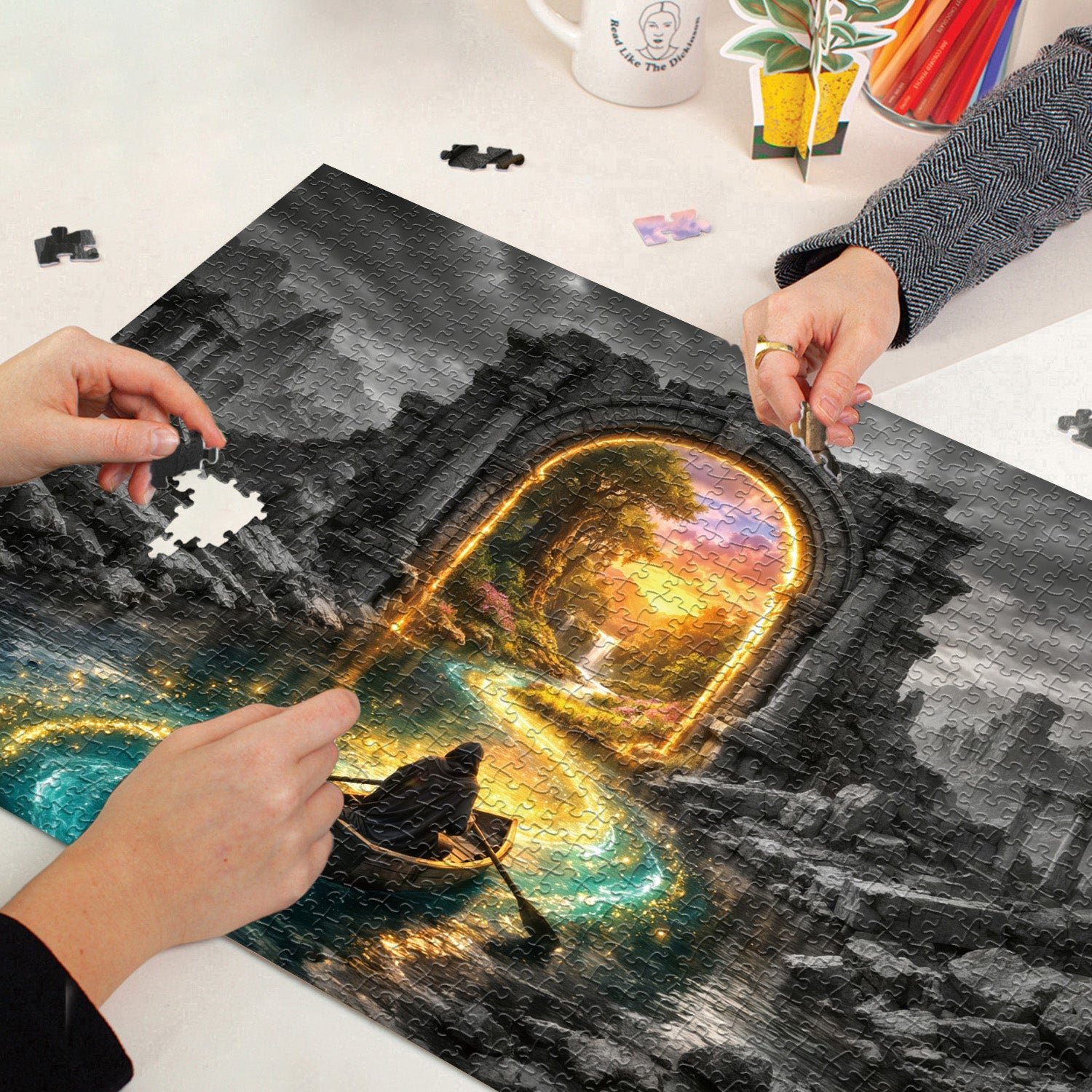 Gate of Ruins Jigsaw Puzzle 1000 Pieces
