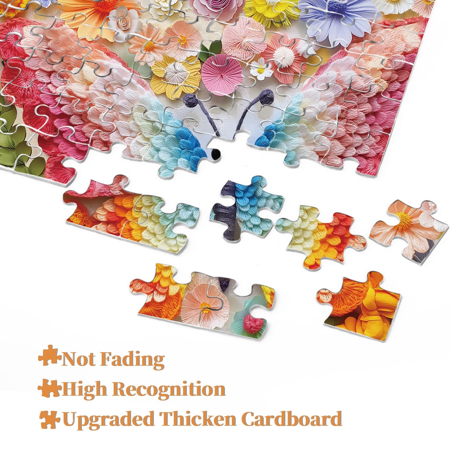 Butterfly Language Jigsaw Puzzle 1000 Pieces