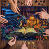 Enchanted Book Dragon Jigsaw Puzzles 1000 Piece