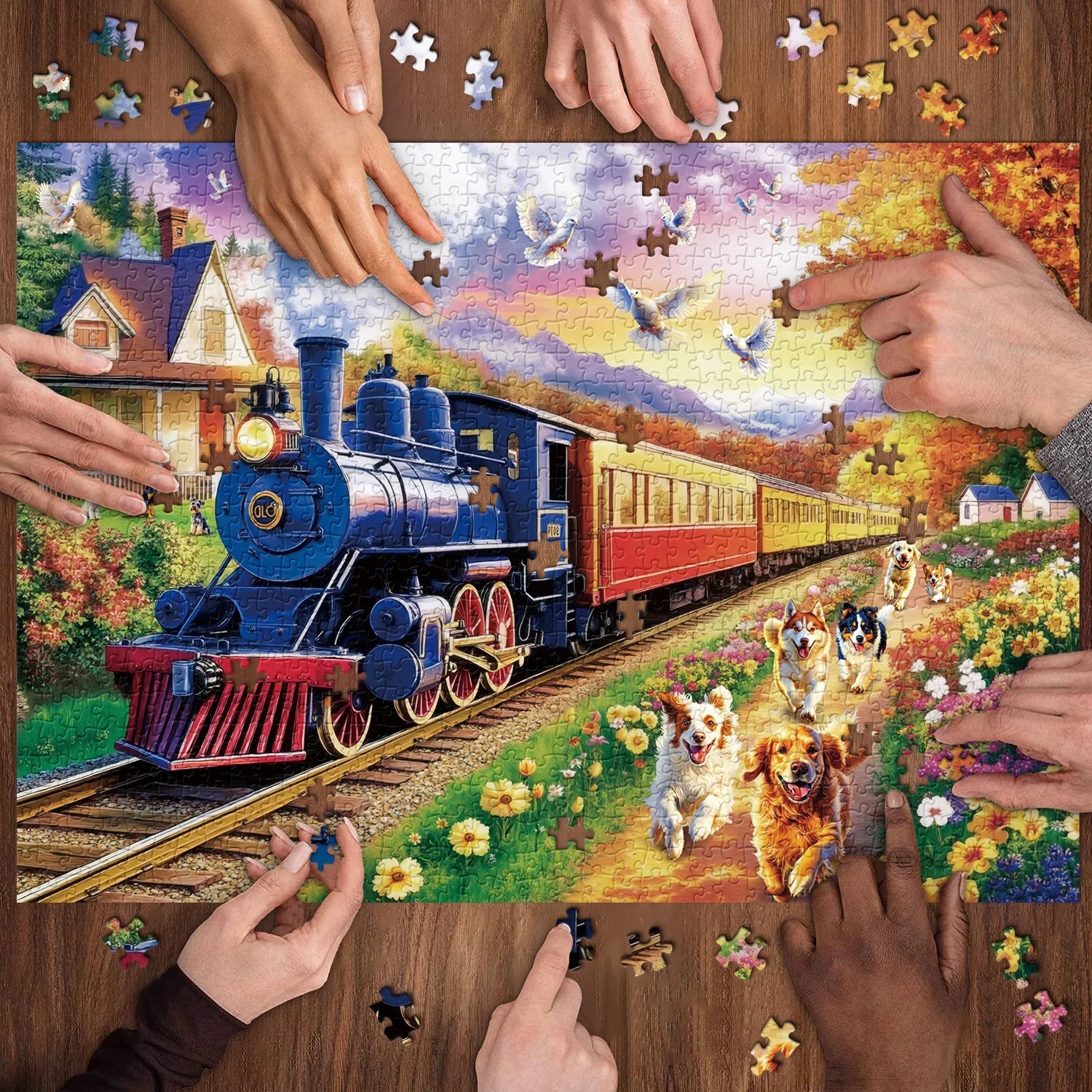 The Last Sprint Jigsaw Puzzles 1000 Pieces