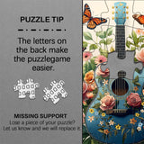 Guitar in Bloom Jigsaw Puzzle 1000 Pieces