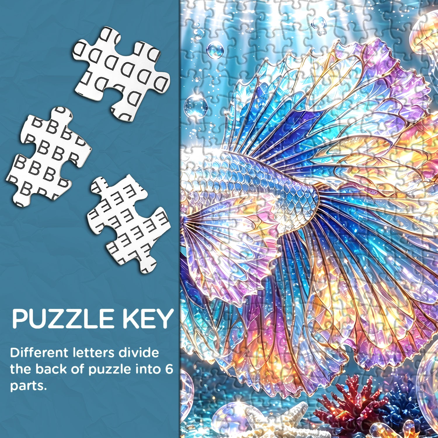 Puzzle luminoso Betta 1000 pezzi