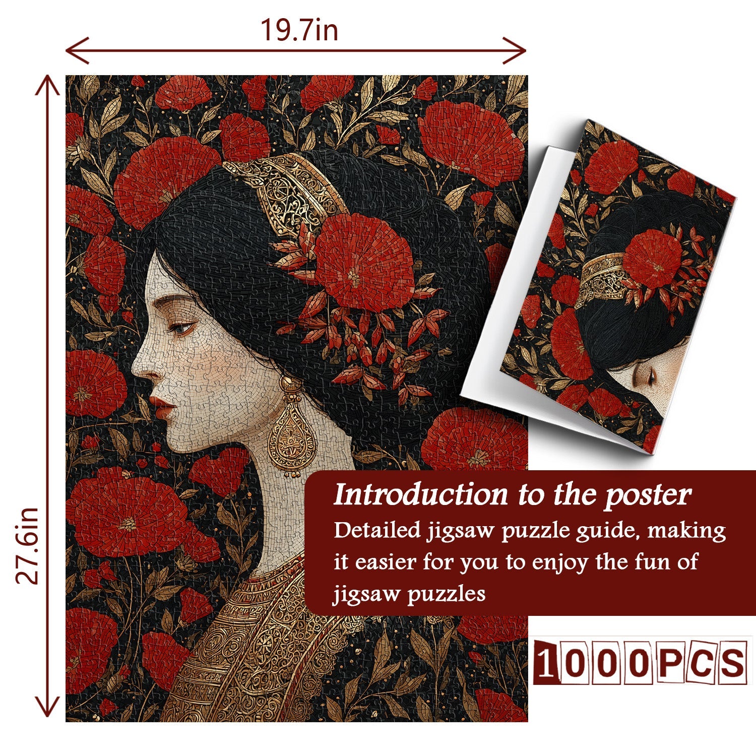 Floral Beauty Jigsaw Puzzle 1000 Pieces