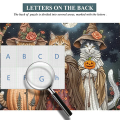 Mystic Cat Witches Jigsaw Puzzle 1000 Pieces