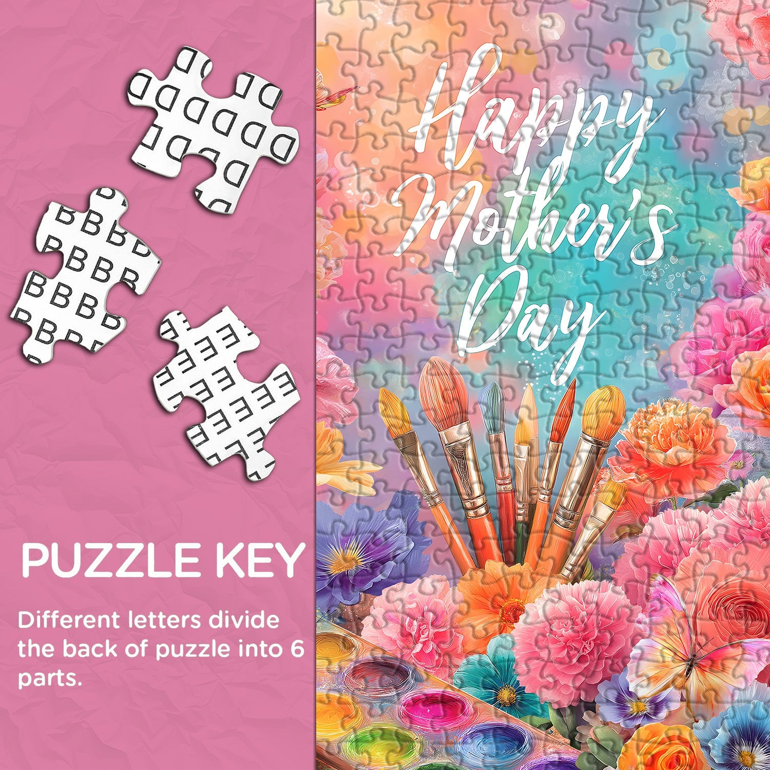 Brushstrokes of Love Jigsaw Puzzle 1000 Pieces