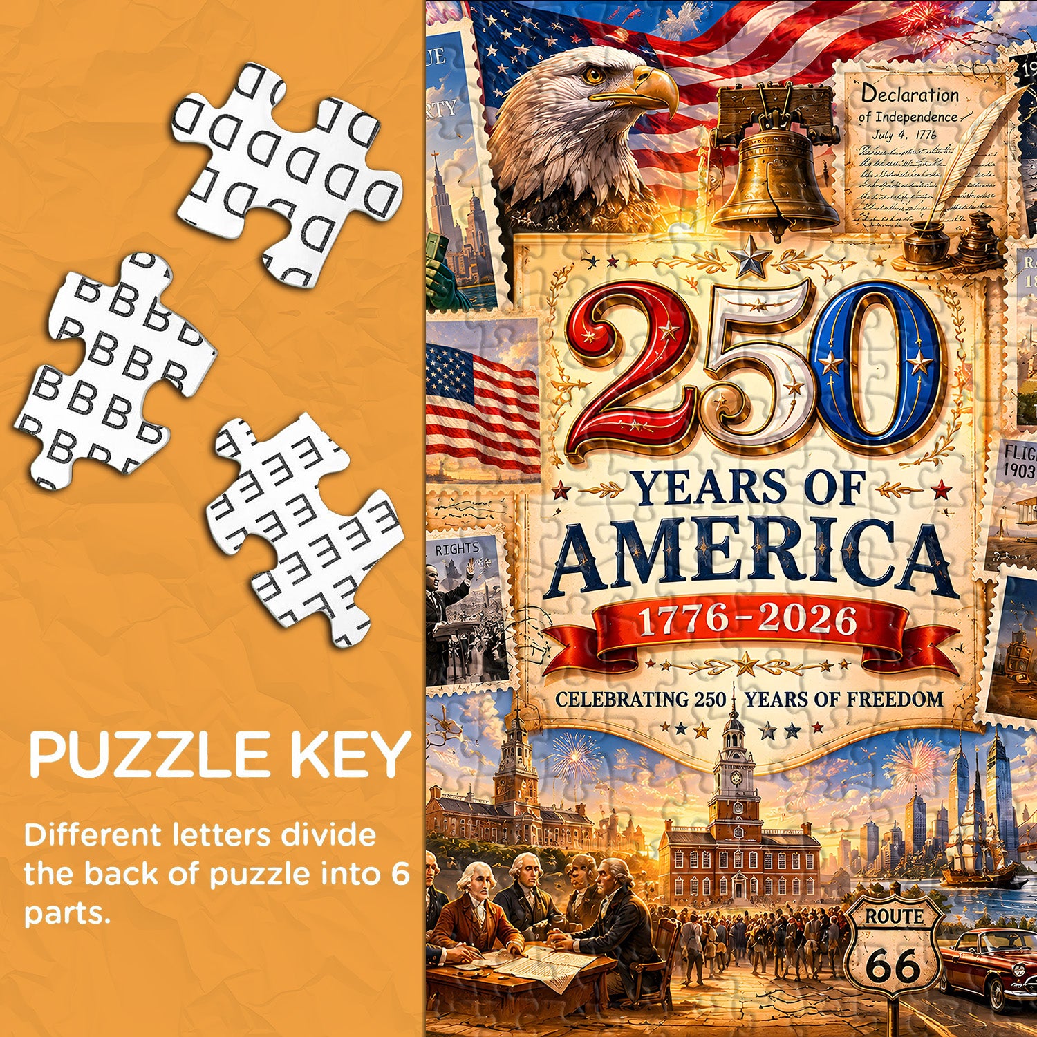 The American Journey Jigsaw Puzzle 1000 Pieces