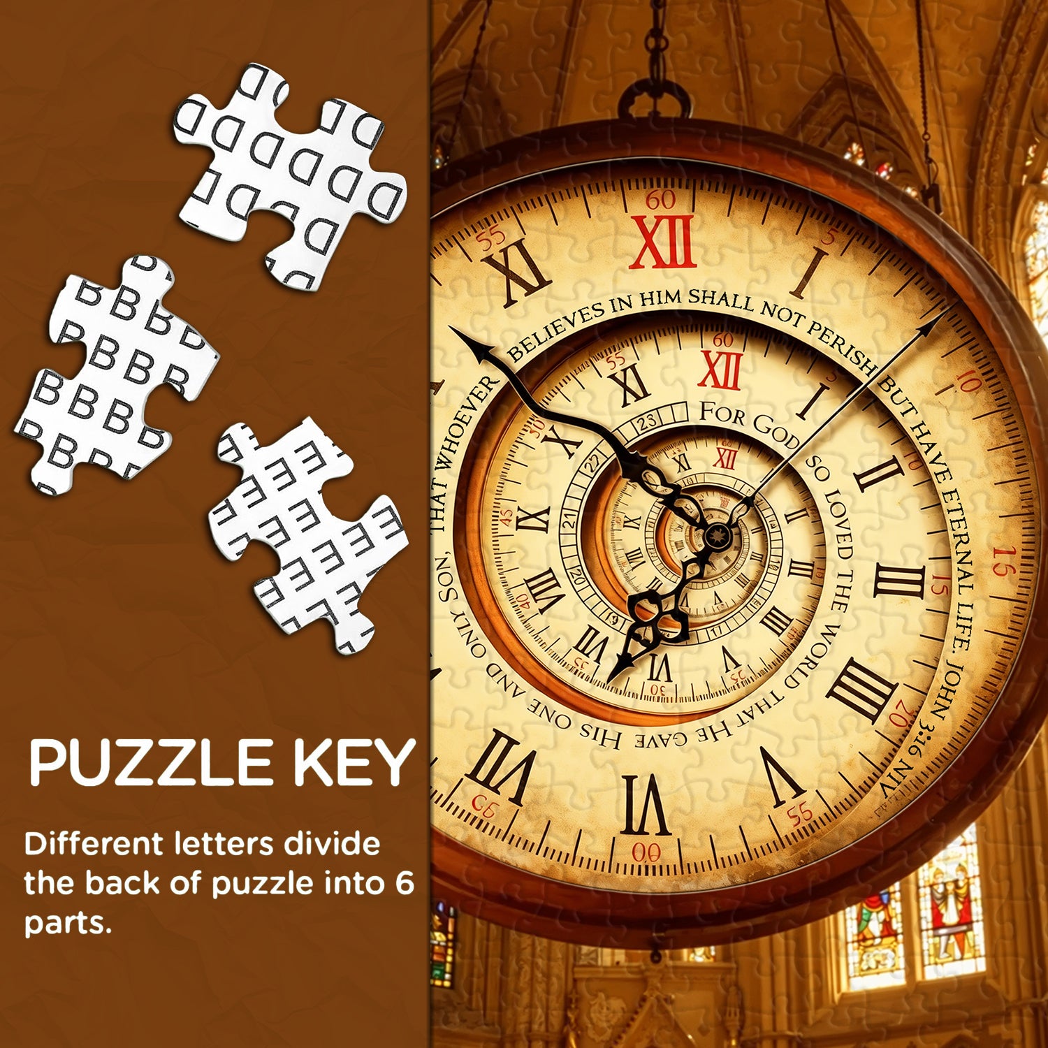 Puzzle Cathédrale du Temps et de la Lumière 1000 pièces