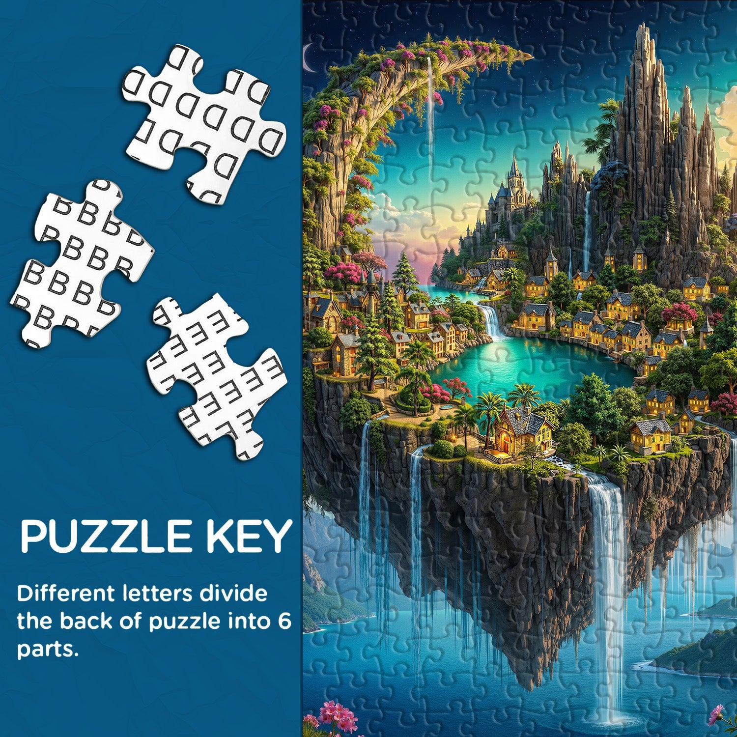 Floating Realm Jigsaw Puzzle 1000 Pieces