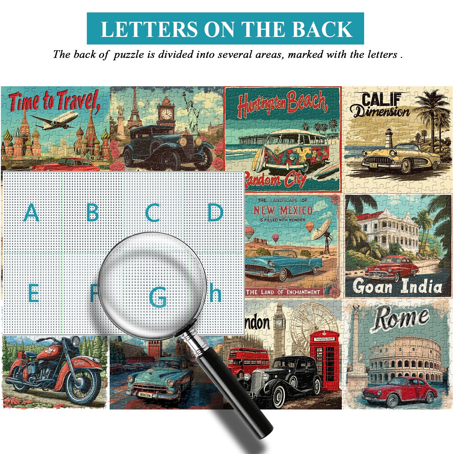 Road Trip Memories Jigsaw Puzzle 1000 Pieces