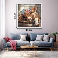 Il puzzle di mucca bugiardo enigma 1000 pezzi
