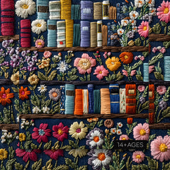 Fiori e libri puzzle puzzle 1000 pezzi