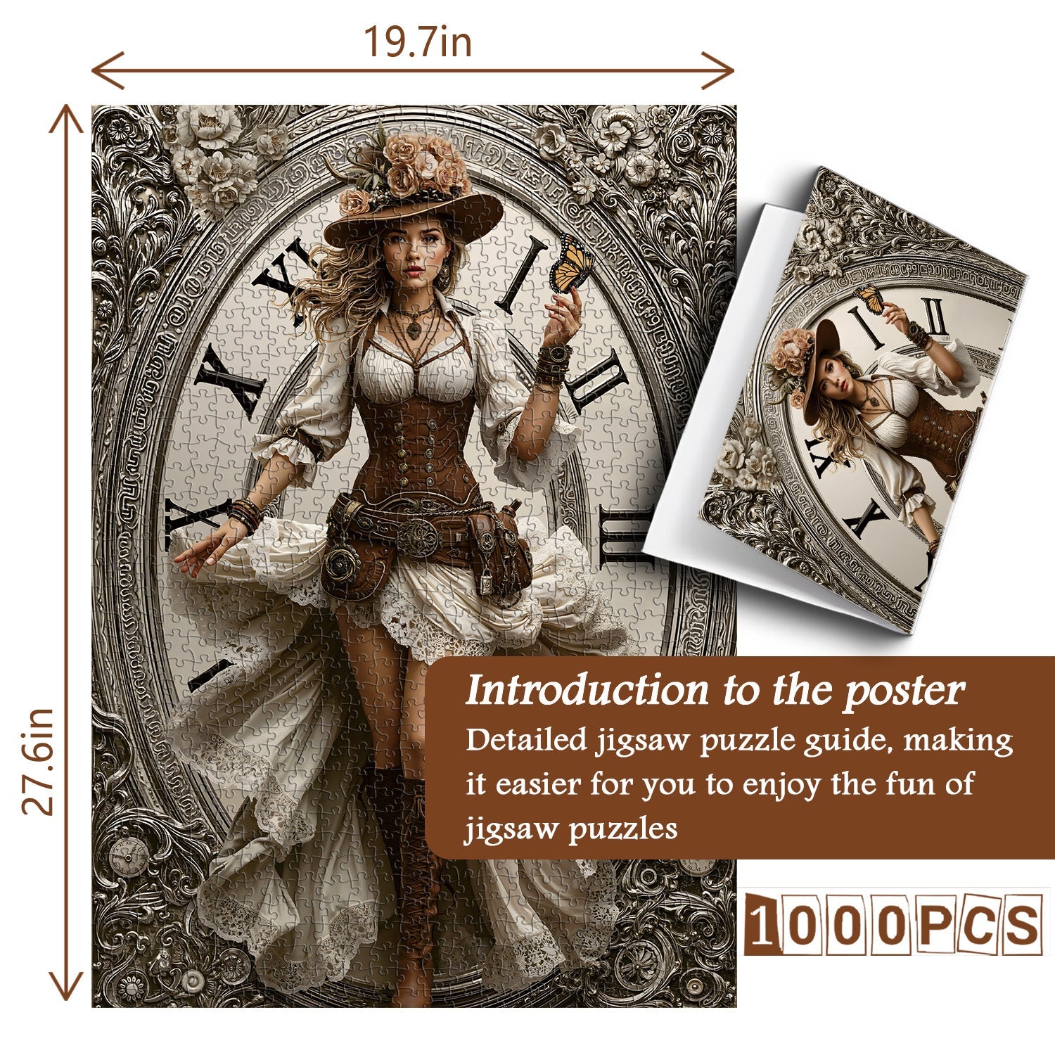 Time Beauty Jigsaw Puzzle 1000 Pieces