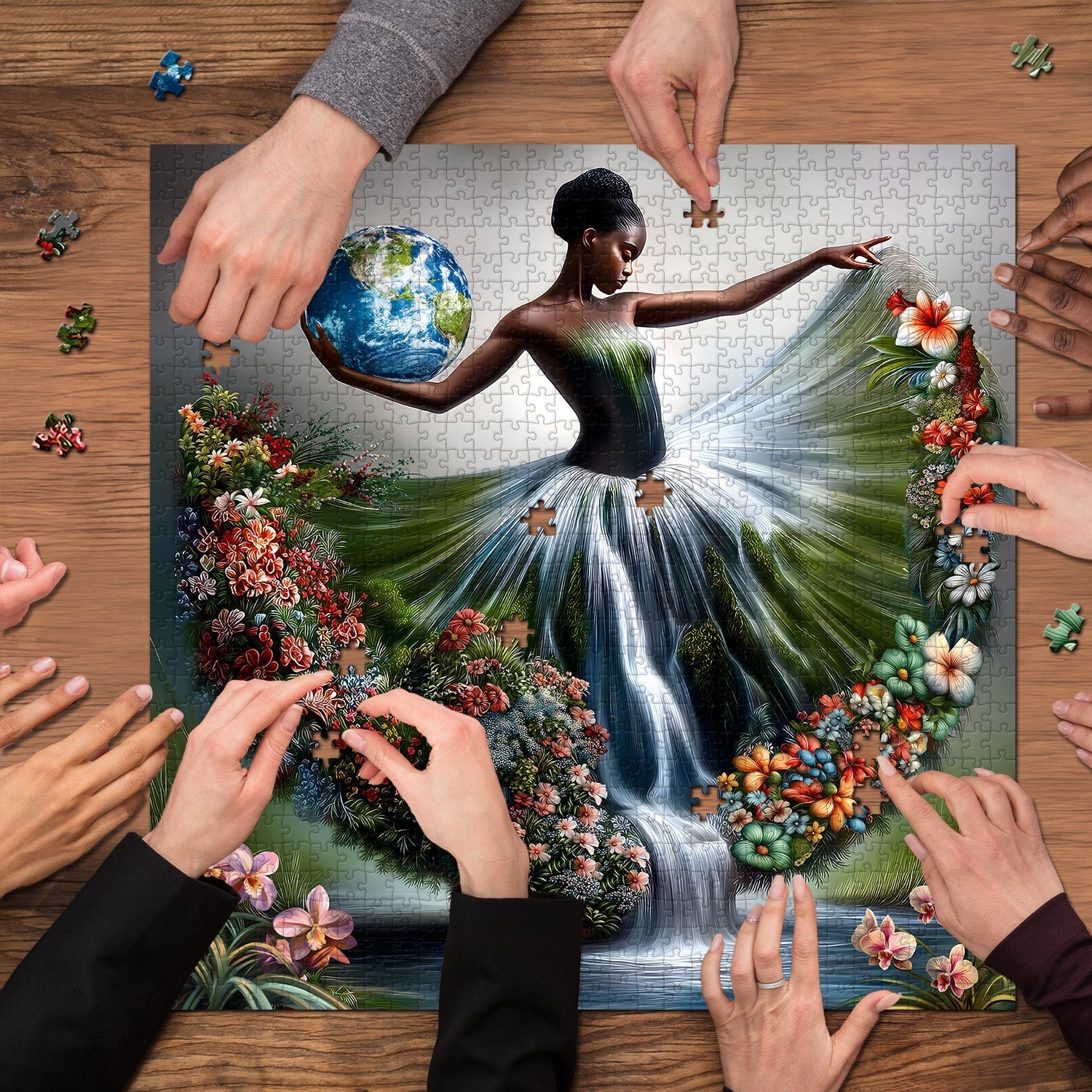 Earth Dance Jigsaw Puzzle 1000 Pieces