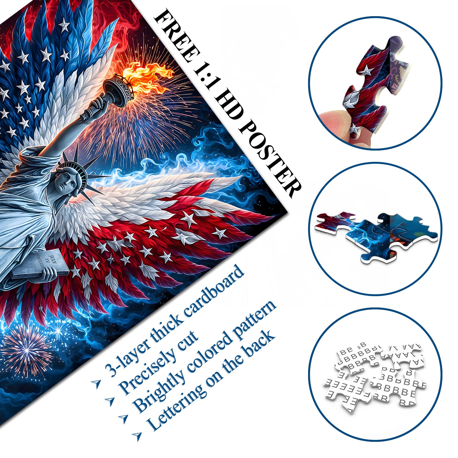 Guardian of Liberty Jigsaw Puzzle 1000 Pieces