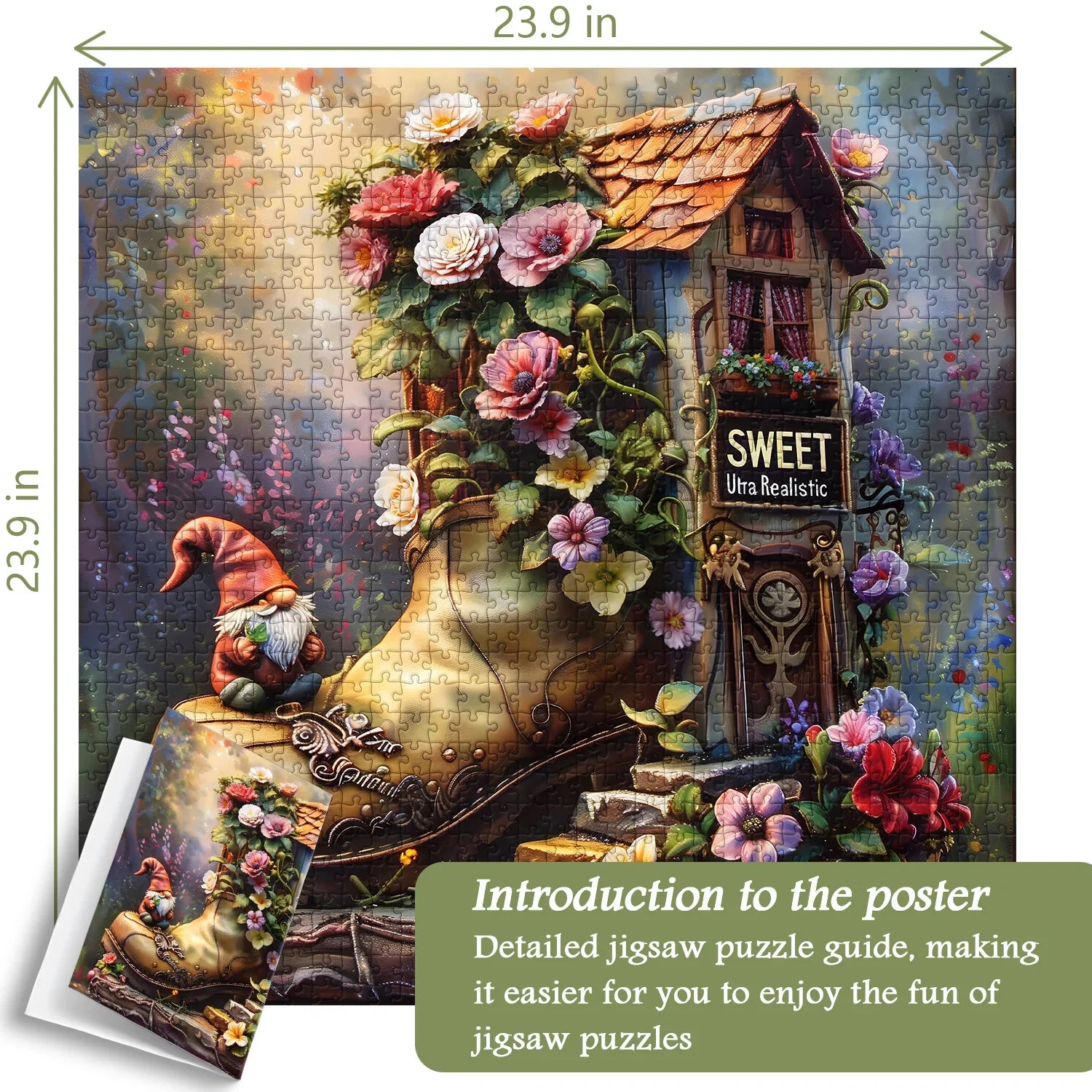 Gnome's Boot Home puzzle puzzle 1000 pezzi