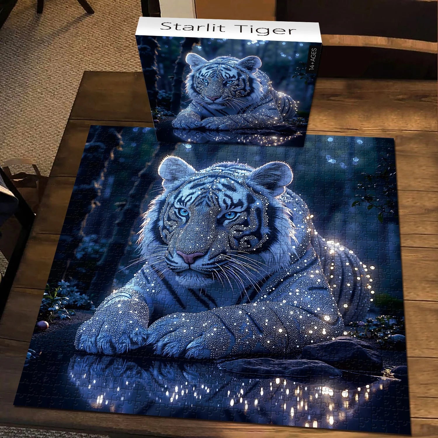 Starlit Tiger Puzzle 1000 Teile